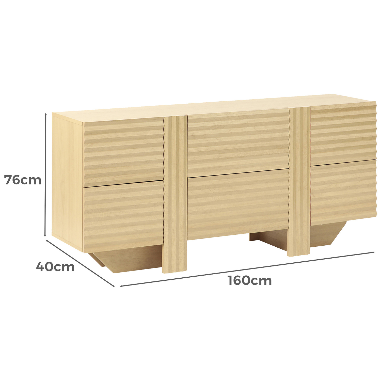 Linden 6 Drawer Chest
