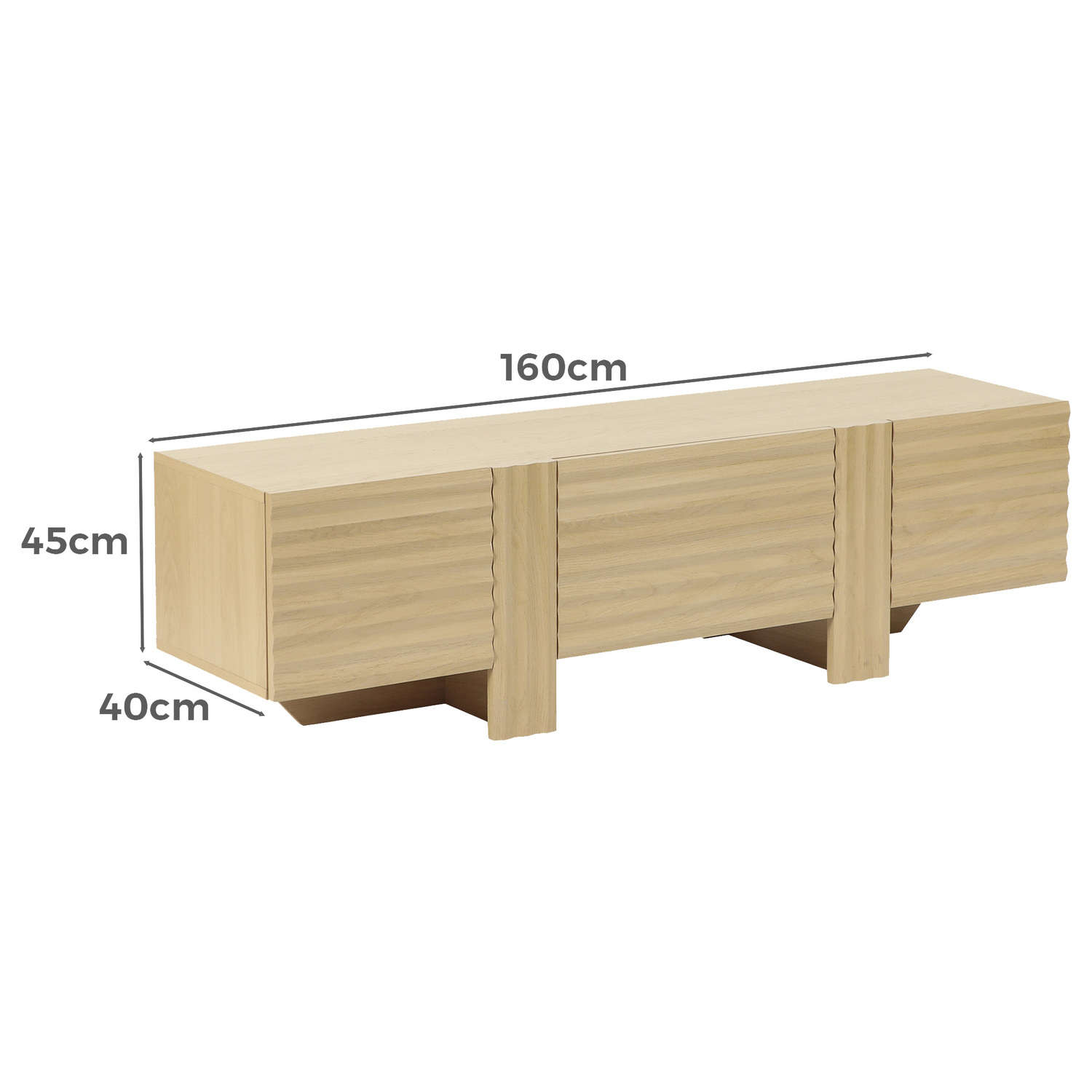 Linden 3 Door Entertainment Unit