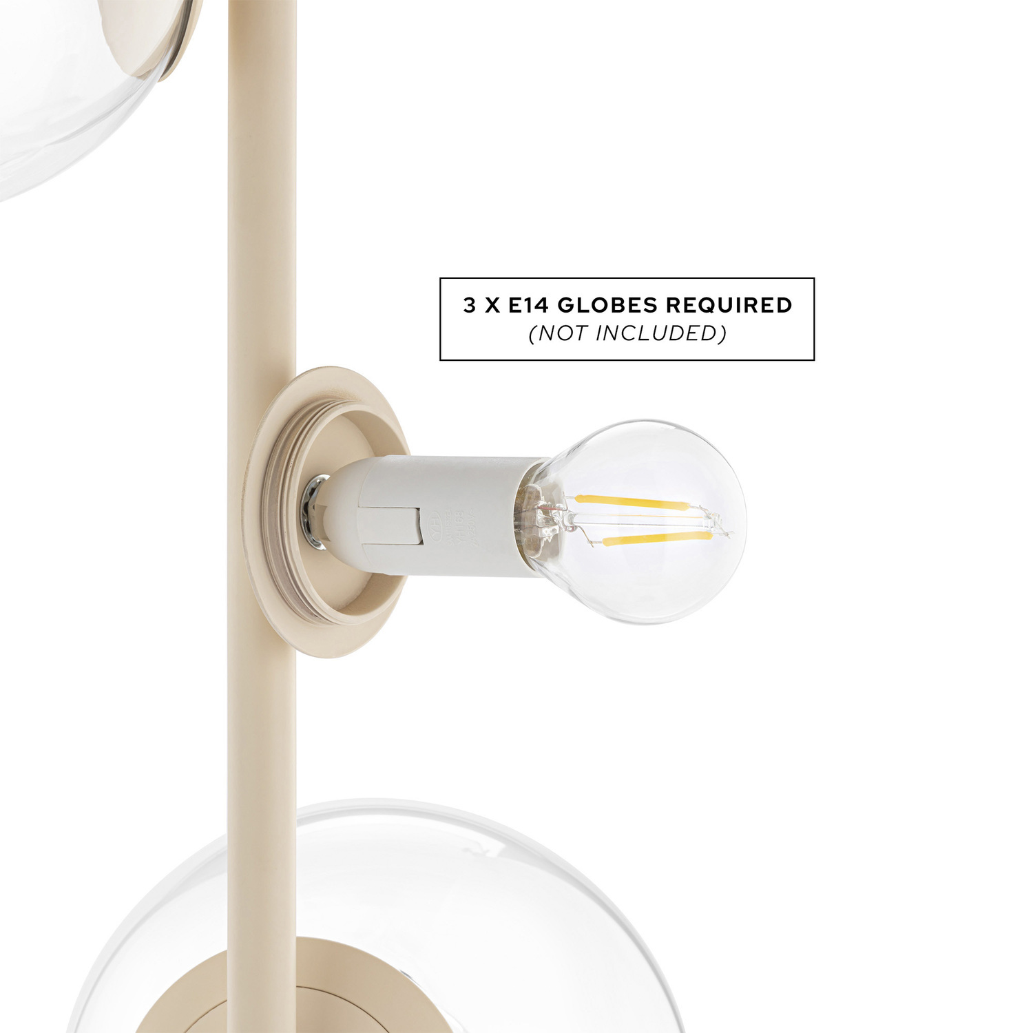Myca Cement Floor Lamp
