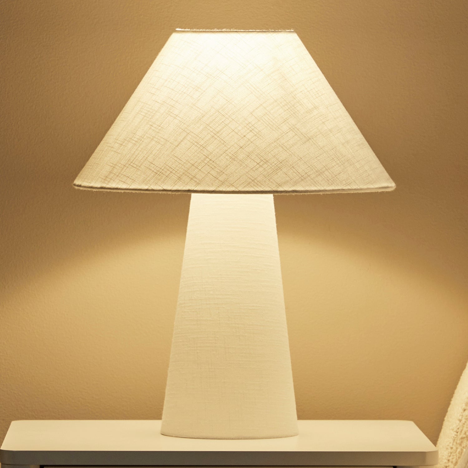 Rainne Linen Table Lamp