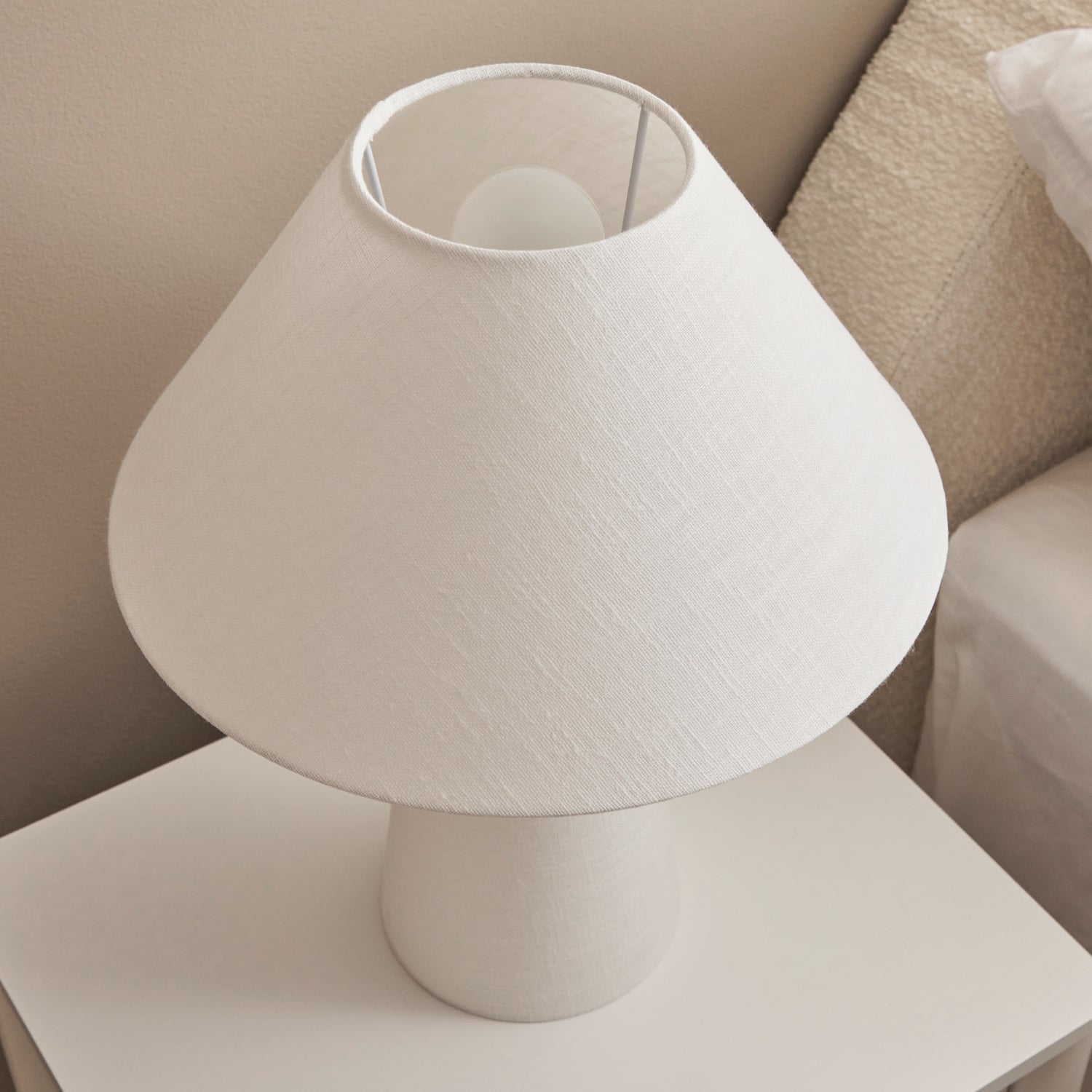 Rainne Linen Table Lamp
