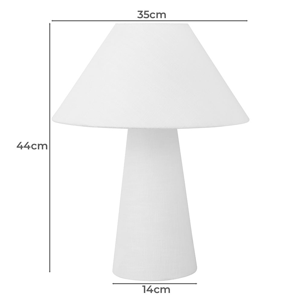Rainne Linen Table Lamp
