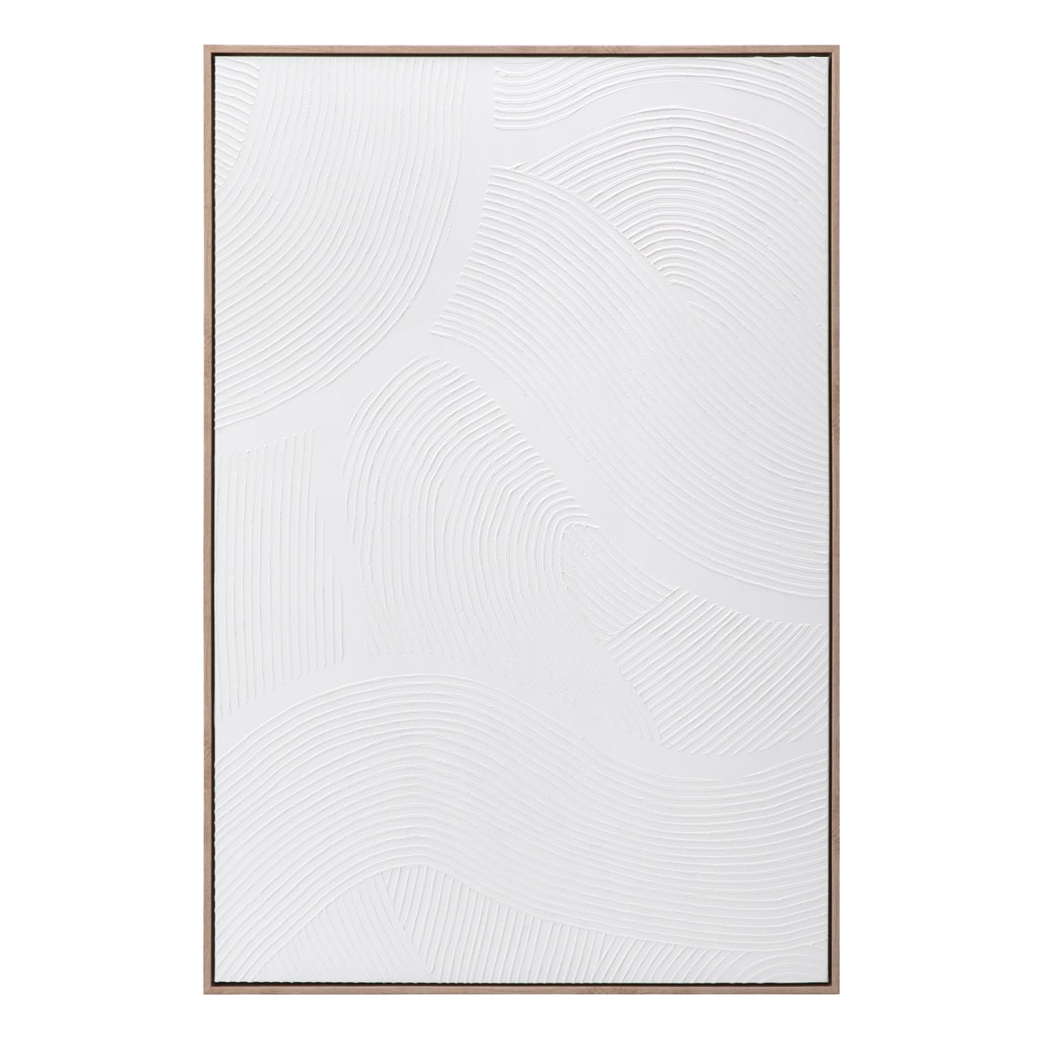 Tidal Waves Framed Canvas Wall Art