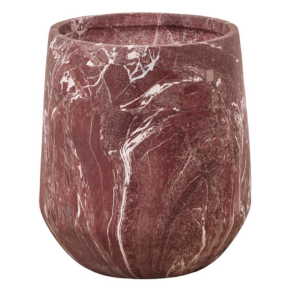 Zaria Marble-Look Planter