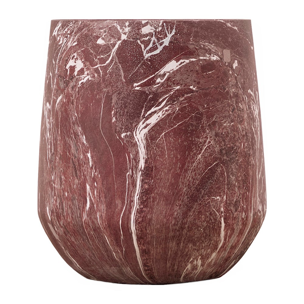 Zaria Marble-Look Planter