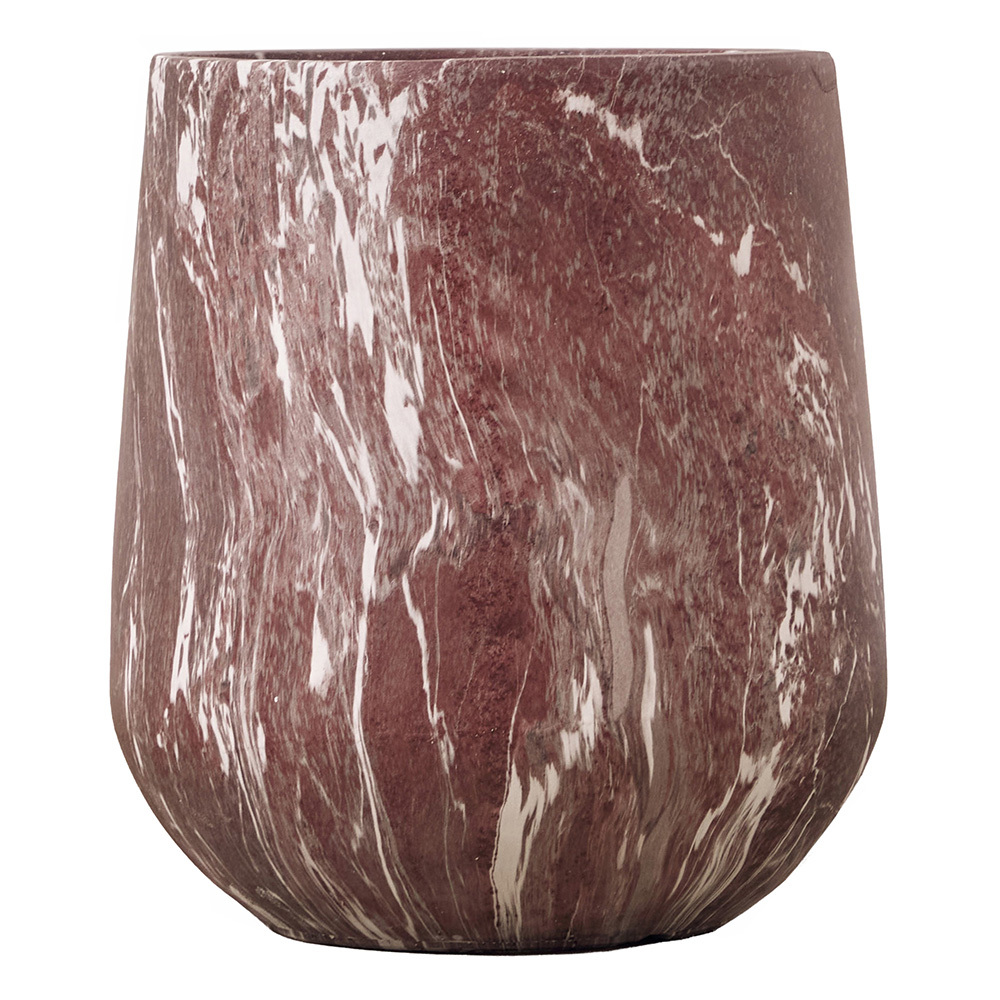 Zaria Marble-Look Planter