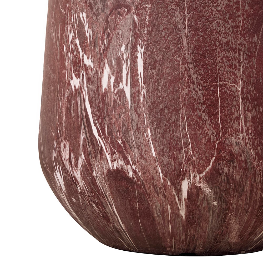 Zaria Marble-Look Planter