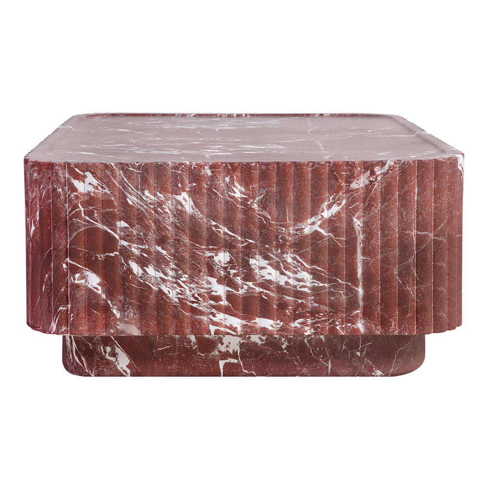 Seraphina Rectangular Marble-Look Coffee Table