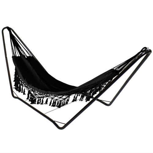 Single Steel Hammock with Stand