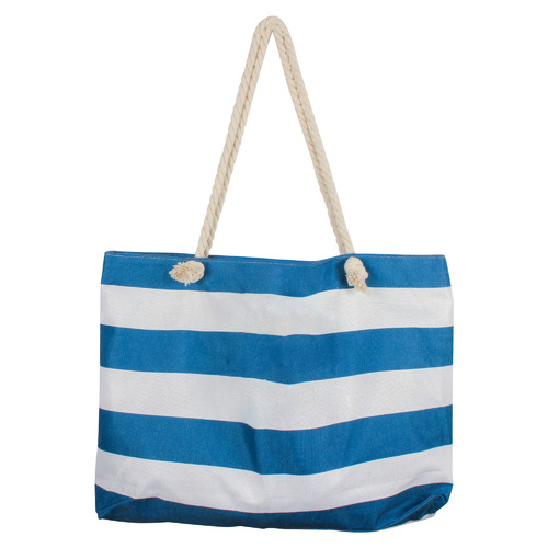 Good Vibes Retro Stripe Jumbo Beach Bag | Temple & Webster