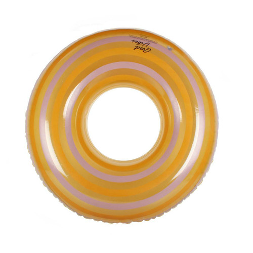 Striped Orange Swim Ring