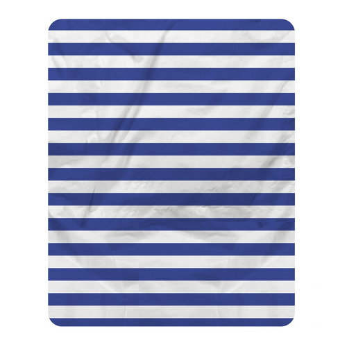 Hamptons Stripe Fleece Picnic Blanket