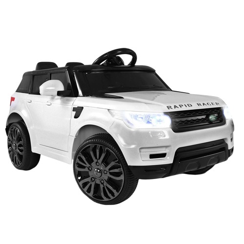 Dwellkids White Rangerover Ride On Toy Car Reviews Temple