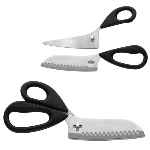 CSKOCHSYSTEME Florina Kitchen 24cm Pull Apart Scissors Temple & ster