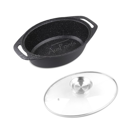 Marburg 32cm Non Stick Casserole with Aroma Lid