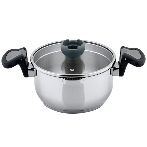 Aron 24 x 13.5cm Non Stick Casserole with Strainer