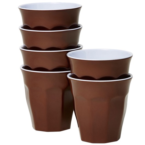 Brown Classic Melamine Tumblers