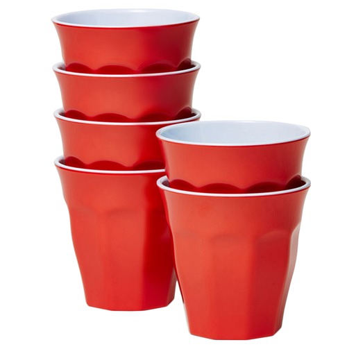 Red Classic Melamine Tumblers