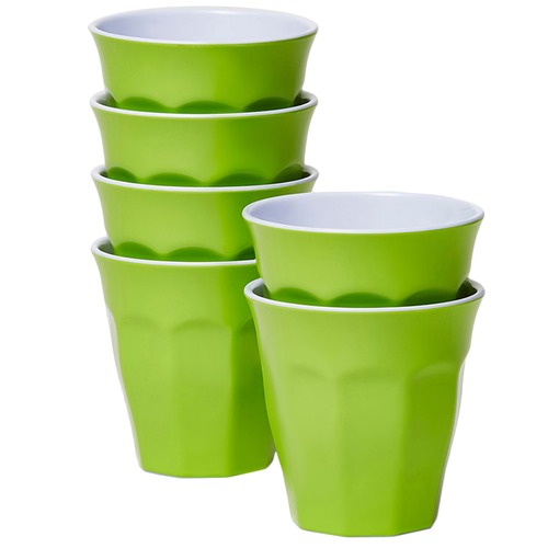 Lime Classic Melamine Tumblers