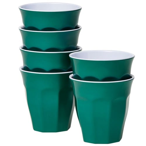 Royal Green Classic Melamine Tumblers