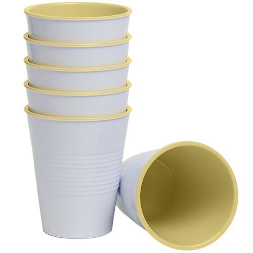 Beige Retro 275ml Melamine Tumblers