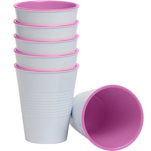 Pink Retro 275ml Melamine Tumblers