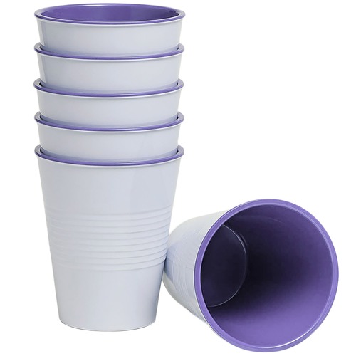 Lavender Retro 275ml Melamine Tumblers