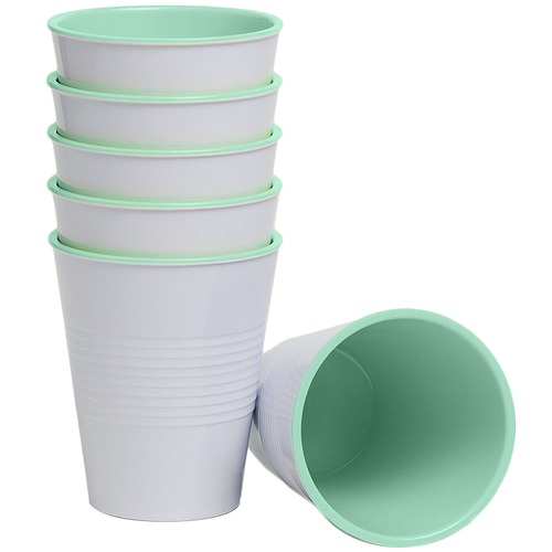 Mint Retro 275ml Melamine Tumblers