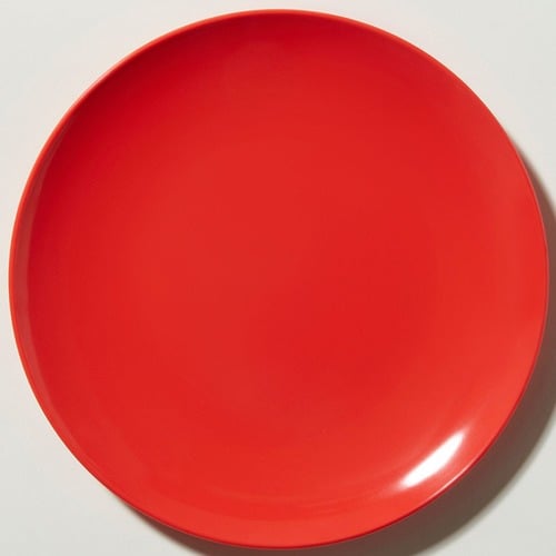 Red Classic Melamine Dinner Set