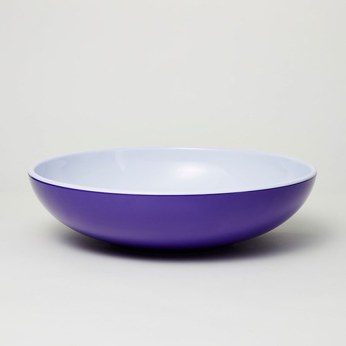 3 Piece Violet Deluxe Melamine Salad Bowl & Server Set
