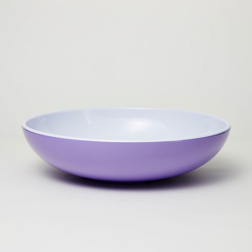 3 Piece Lavender Deluxe Melamine Salad Bowl & Server Set