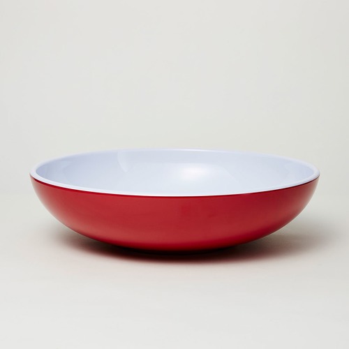 3 Piece Merlot Deluxe Melamine Salad Bowl & Server Set