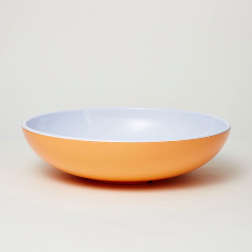 3 Piece Apricot Deluxe Melamine Salad Bowl & Server Set