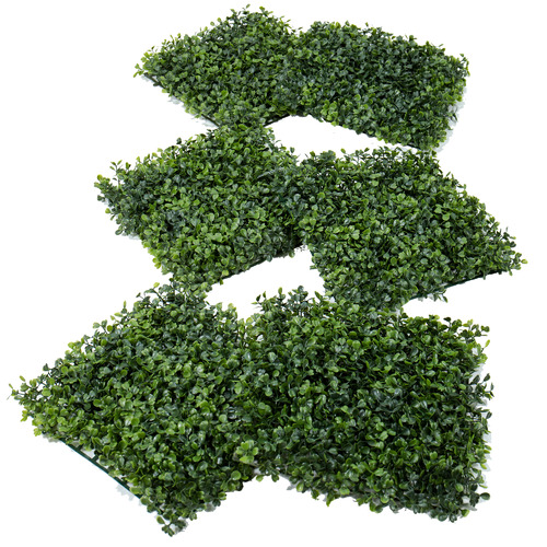 Faux Boxwood Mats
