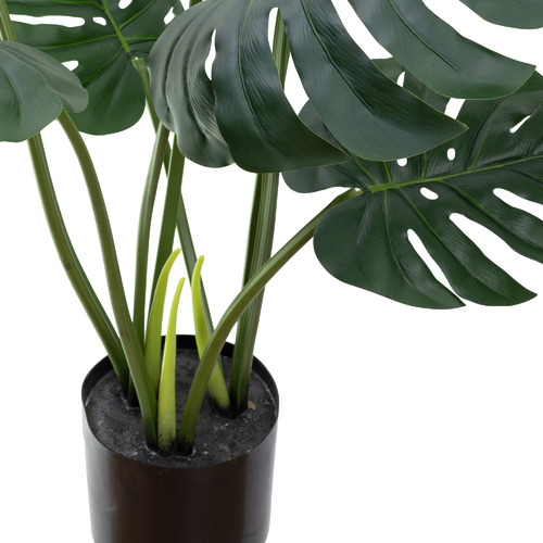 110cm Potted Faux Monstera Plant | Temple & Webster