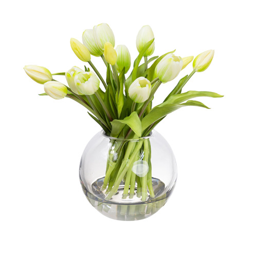 Faux Tulip Arrangement