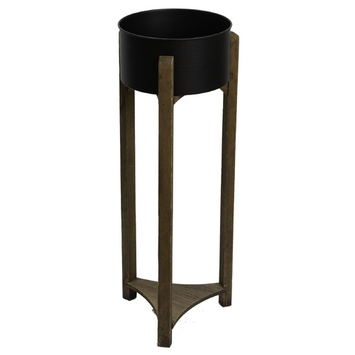 92cm Potted Faux Laurel Plant with Stand Temple & ster