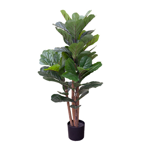 122cm Potted Faux Fiddle Leaf Fig Tree | Temple & Webster