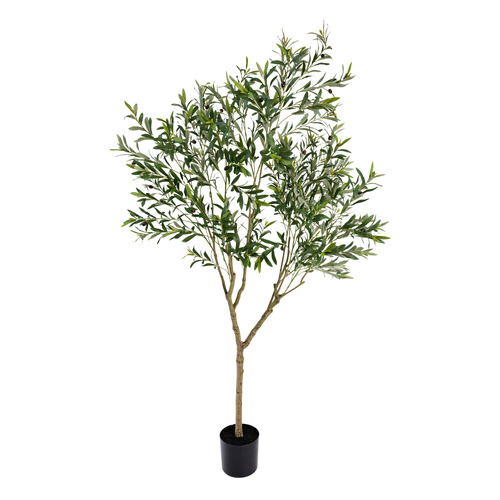 pollen&fauna 213cm Potted Faux Olive Tree | Temple & Webster