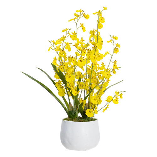 53cm Potted Faux Dancing Lady