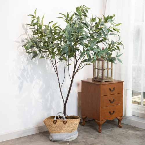 160cm Potted Faux Eucalyptus Tree