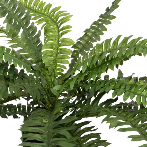 2 Piece Potted Faux Boston Fern Set