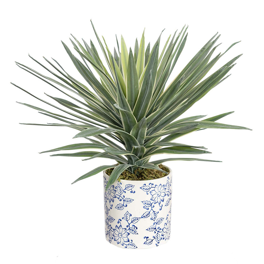39cm Potted Faux Agave