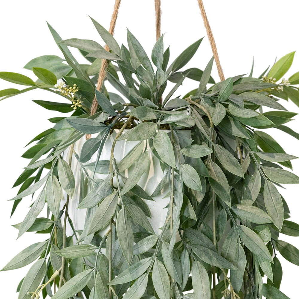 114cm Potted Faux Ruscus