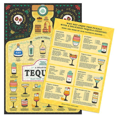 500 Piece Tequila Lover's Jigsaw Puzzle