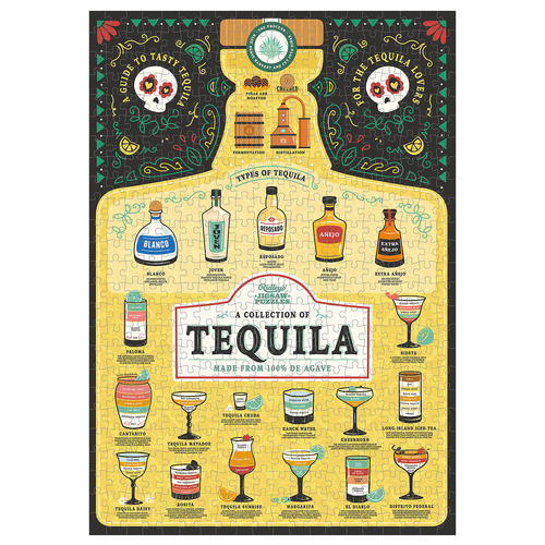 500 Piece Tequila Lover's Jigsaw Puzzle