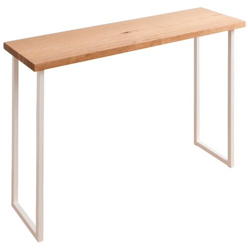 Natural & White Belle Tasmanian Oak  Console Table