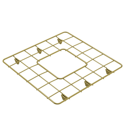 Brushed Brass Stainless Steel Cuisine Sink Grid