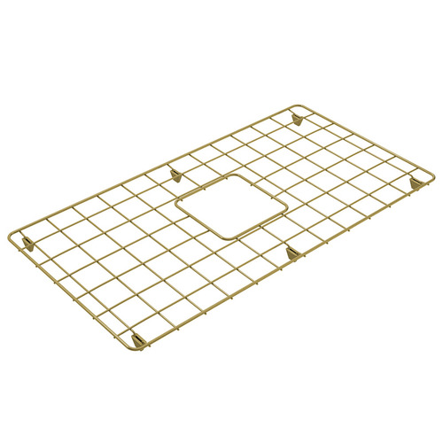 Brushed Brass Stainless Steel Cuisine Sink Grid