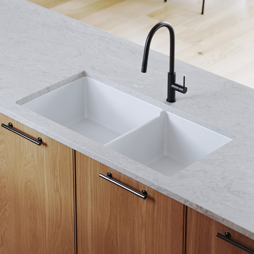 Cuisine 930mm 1 & 1/2 Fine Fireclay Kitchen Sink